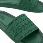 Casablanca Men's Pool Slider in Green