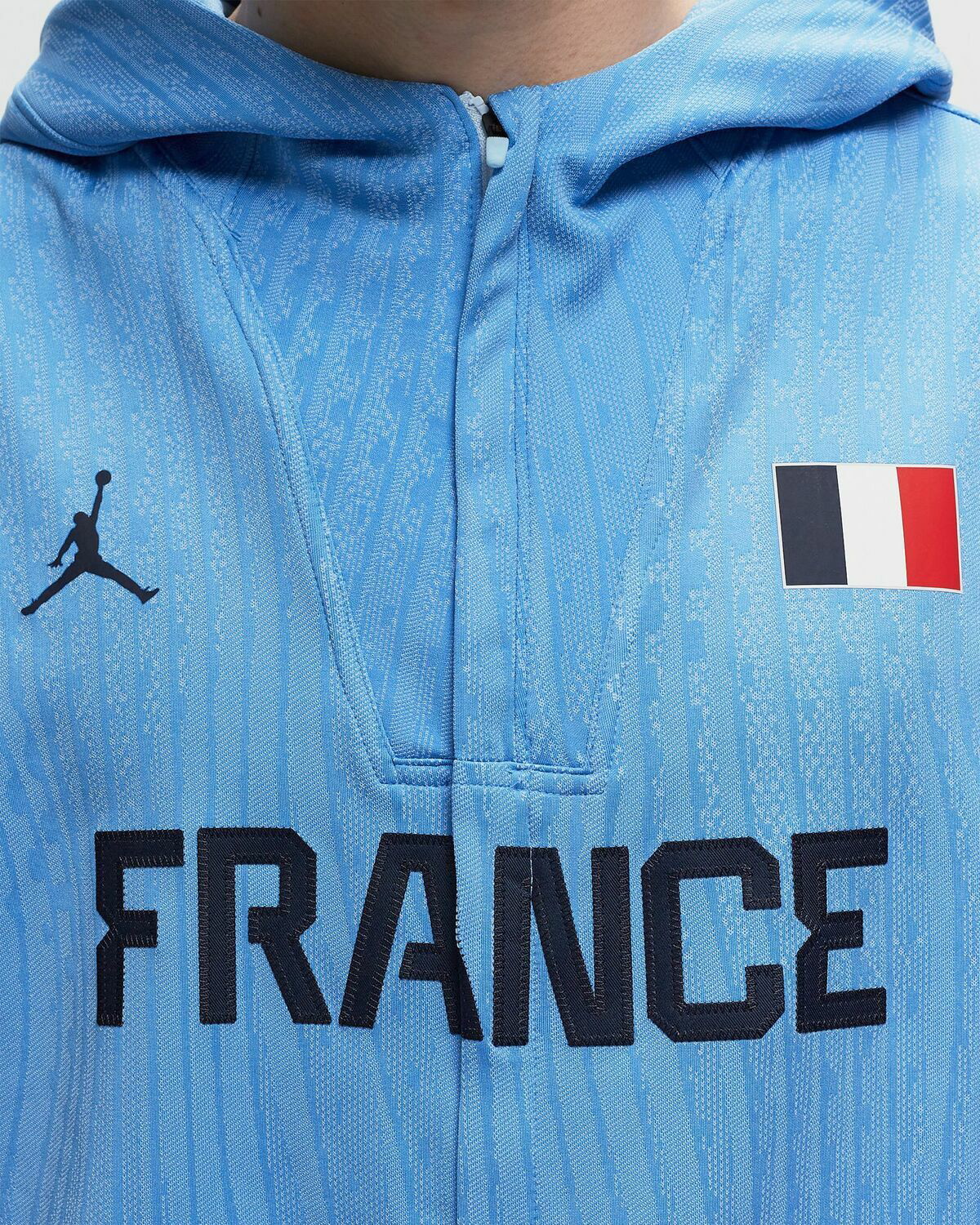 希少【Nike ナイキ】French Team テックフリース ジャケット Nike Team France Jacket Olympics 2024 Blue Windbreaker Nike