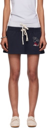 ABRA SSENSE Exclusive Navy Miniskirt