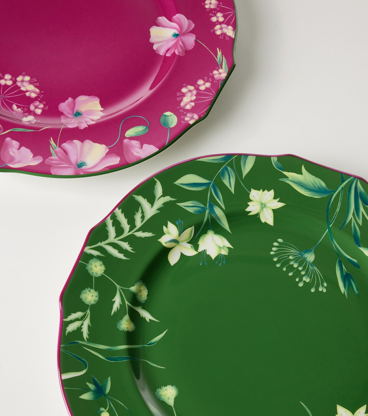Ginori 1735 Florenza Duchessa floral porcelain charger plate