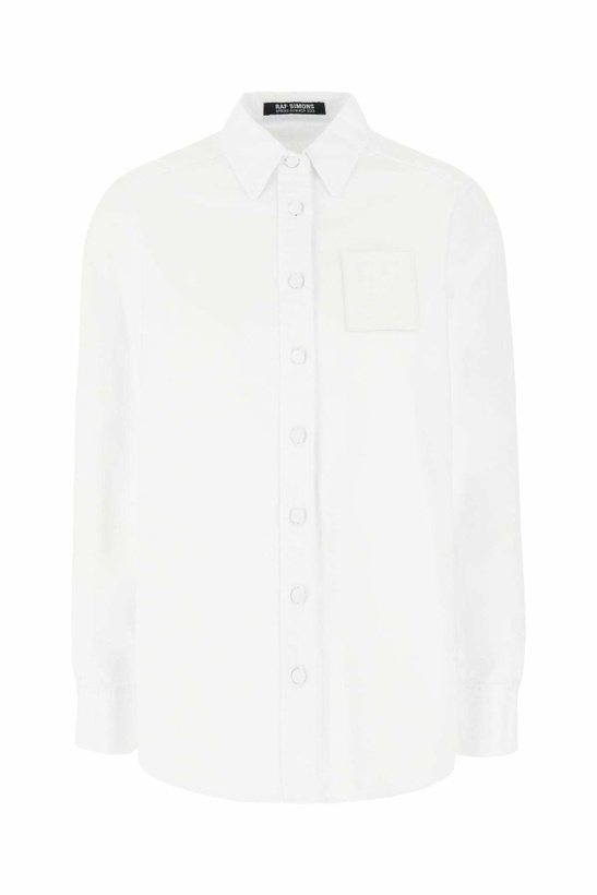 Photo: Raf Simons White Poplin Shirt