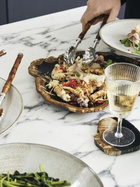 Soho Home Black Balfern Large Wood Platter