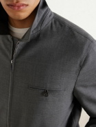 Slowear - Montedoro Wool Bomber Jacket - Gray