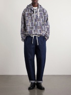 Beams Plus - Patchwork Checked Cotton Jacket - Blue