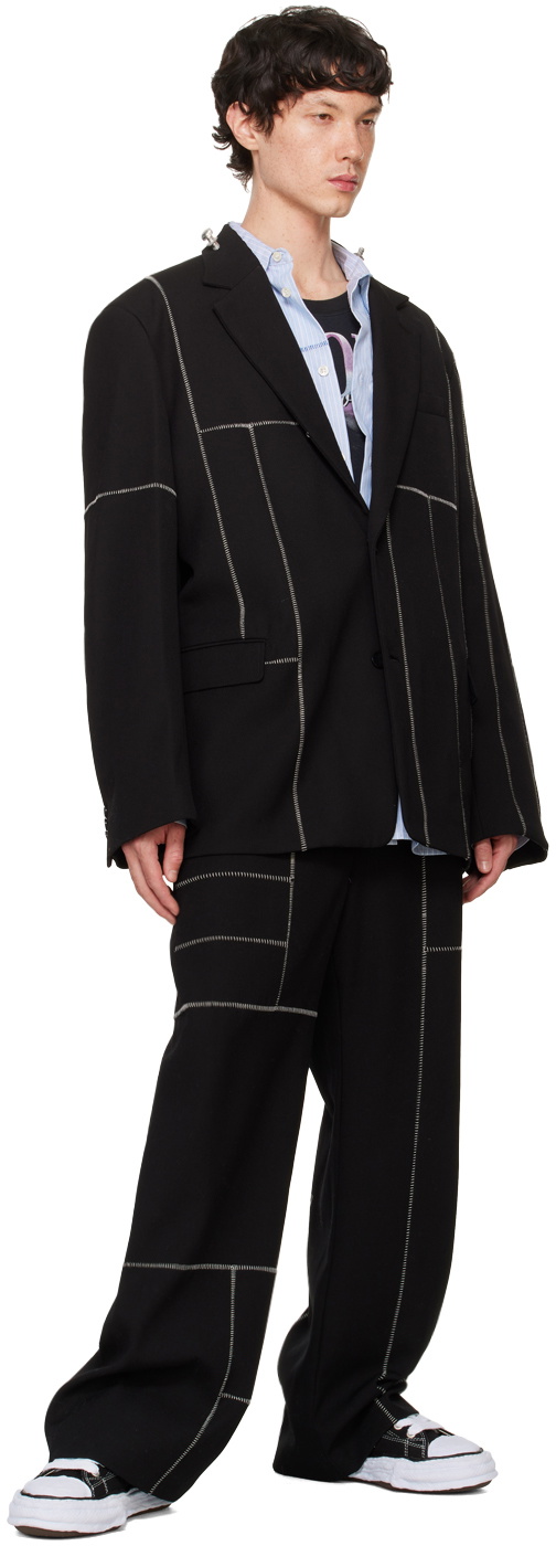 doublet Black Frankenstein Cutting Trousers