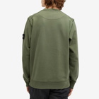 Stone Island Men's Garment Dyed Crew Sweatshirt in Musk