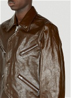 Our Legacy - Demon Leather Jacket in Brown