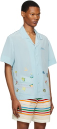 Casablanca Off-White Embroidered Shirt