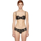 I.D. Sarrieri Black Fantasia Underwire Half Cup Bra