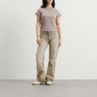 MM6 Maison Margiela Women's Baby T-Shirt in Taupe