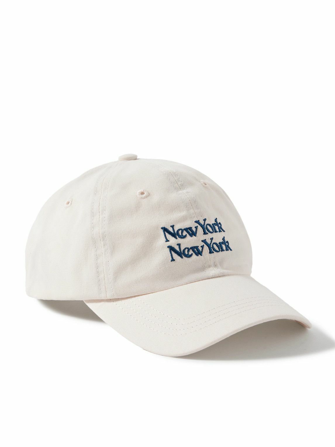 Corridor - NY NY Embroidered Cotton-Twill Baseball Cap