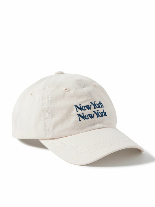 Photo: Corridor - NY NY Embroidered Cotton-Twill Baseball Cap