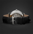 Girard-Perregaux - 1966 Automatic 40mm Stainless Steel and Alligator Watch - Silver