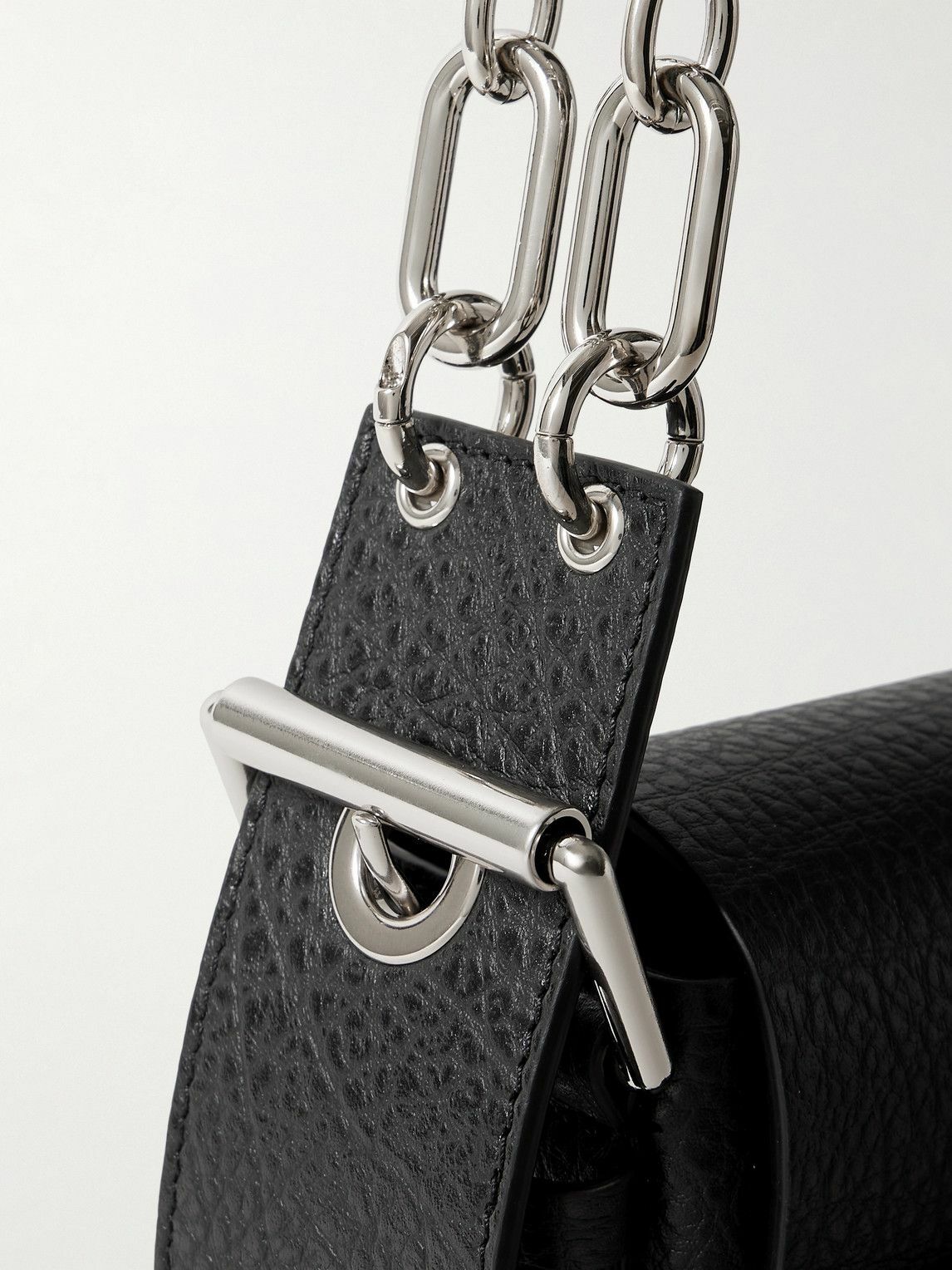Acne Studios - Musubi Mini Chain-Embellished Full-Grain