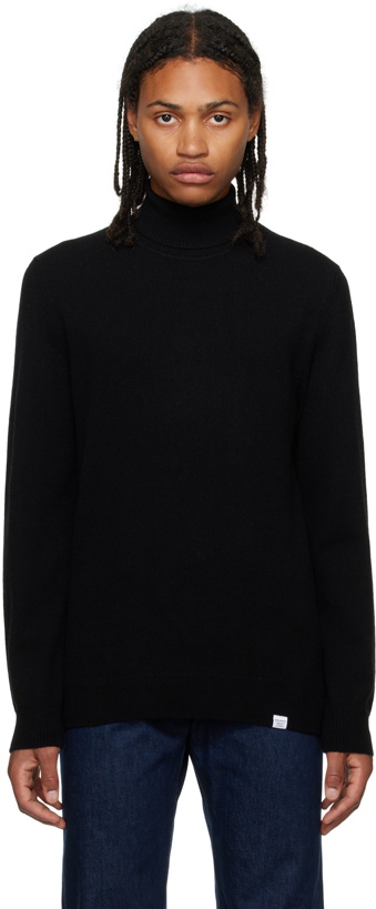 Photo: NORSE PROJECTS Black Kirk Turtleneck