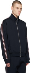 Burberry Navy Stripe Jacket