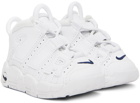 Nike Baby White Air More Uptempo Sneakers