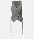 McQueen Asymmetric vest