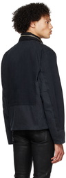 John Elliott Black Paneled Deck Jacket