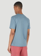 Athletic Jersey Combed T-Shirt in Blue