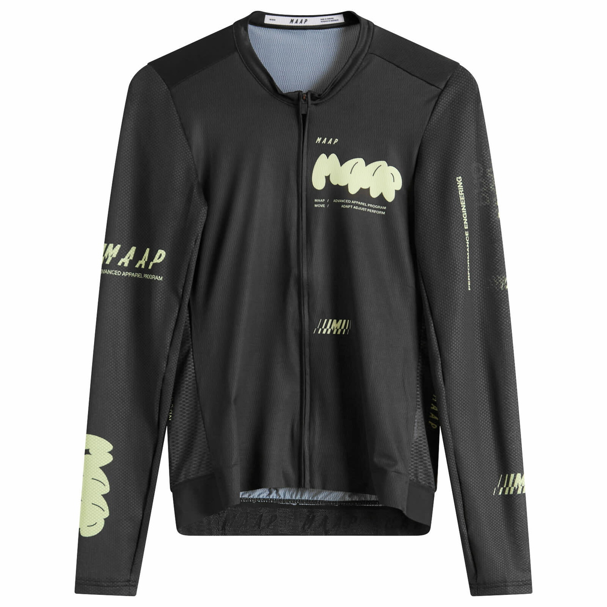 MAAP Men's Aerate Pro Air Long Sleeve Jersey 3.0 in Black