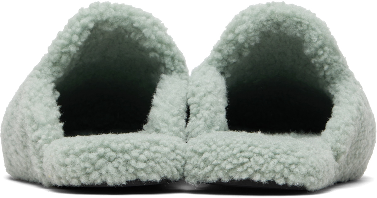 Tekla Green Home Slippers