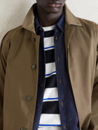 Neighborhood - Balcollar Cotton-Gabardine Trench Coat - Green