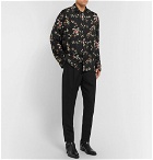 Haider Ackermann - Floral-Print Twill Shirt - Men - Black