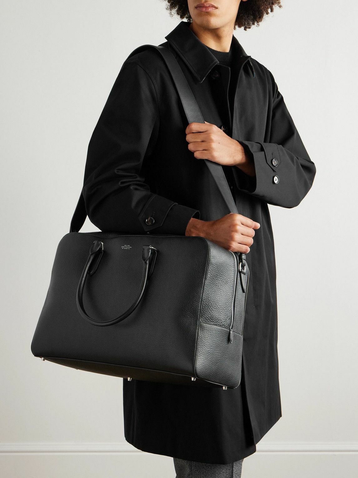 Smythson - Ludlow Leather Weekend Bag