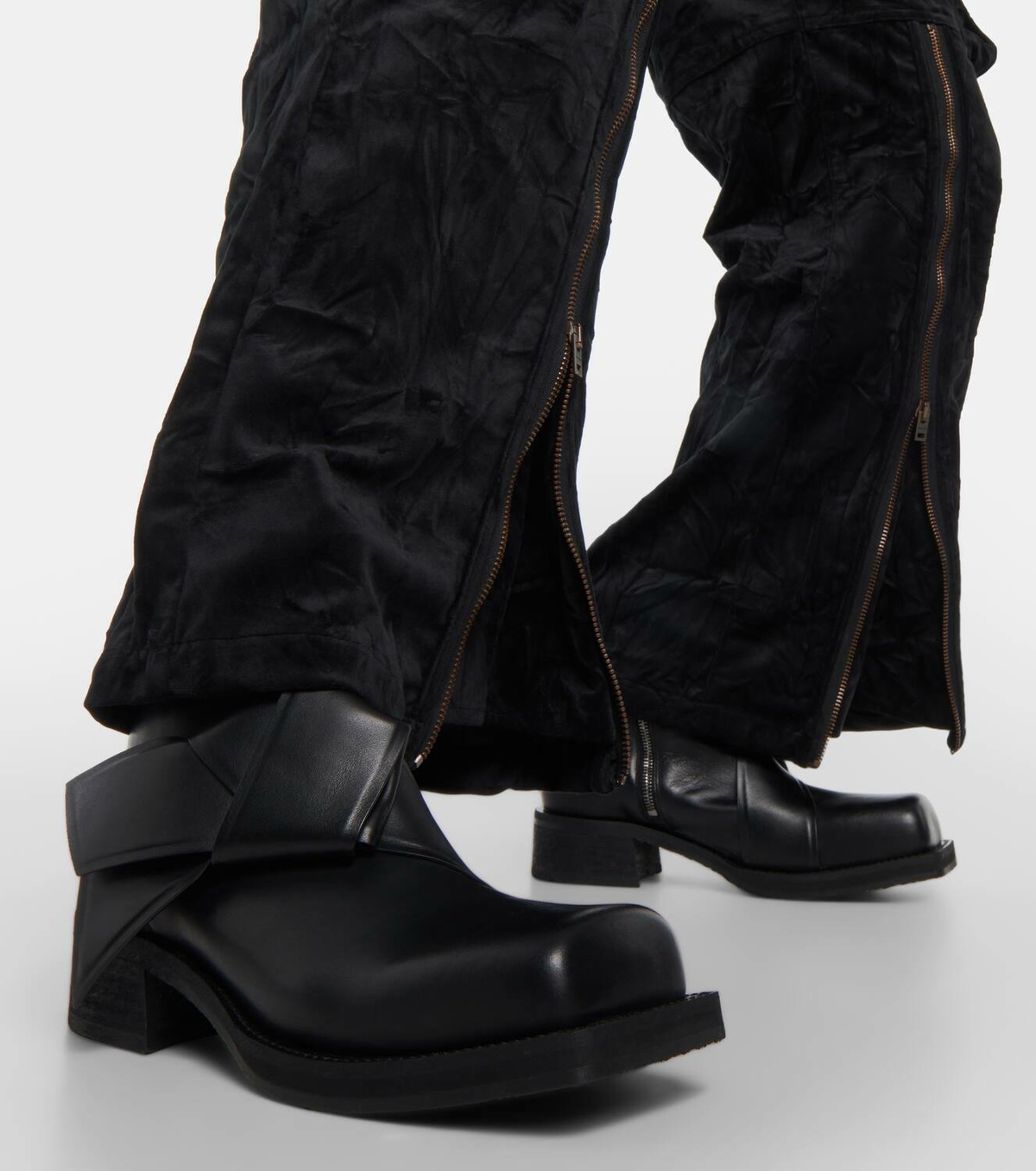 Acne Studios Musubi leather ankle boots Acne Studios