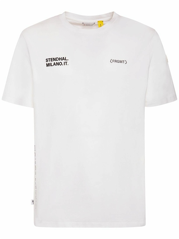 Photo: MONCLER GENIUS - Moncler X Frgmt Cotton Jersey T-shirt