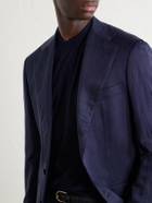 Saman Amel - Cashmere and Silk-Blend Sweater - Blue