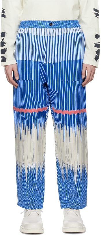 Photo: Henrik Vibskov Blue Crunch Trousers