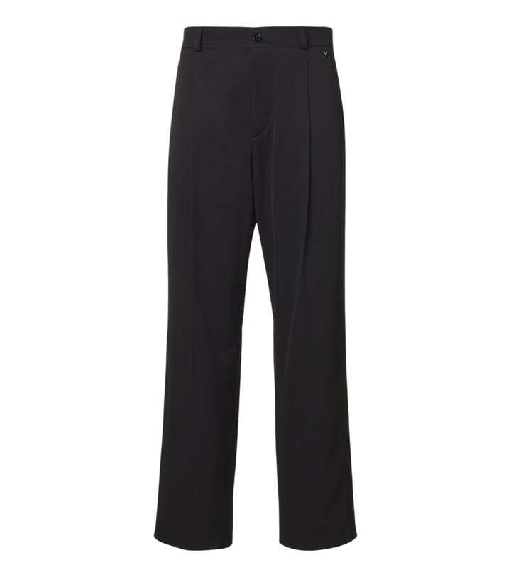 Photo: Valentino Garavani Pleated straight pants