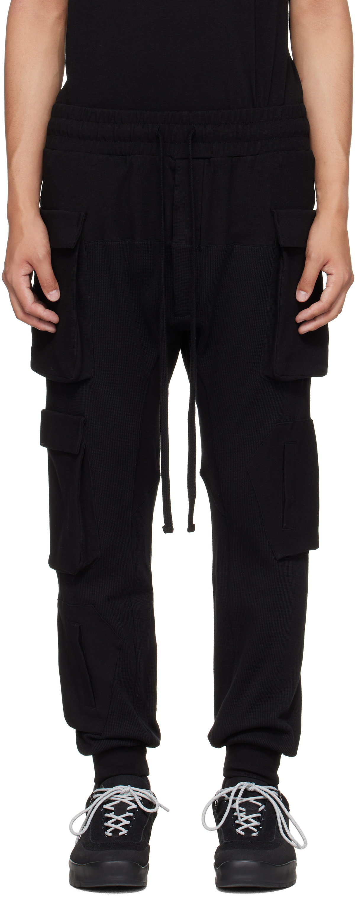 thom/krom Black M ST 502 Cargo Pants