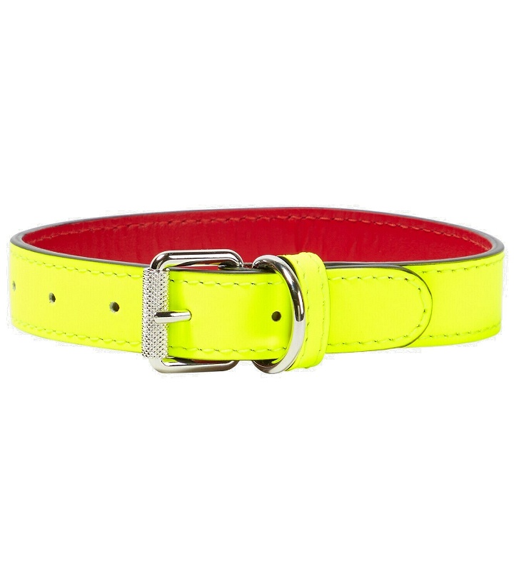 Photo: Christian Louboutin - Loubicollar S leather dog collar