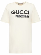 GUCCI - Logo Cotton Jersey T-shirt