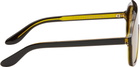 Gucci Brown Shield Sunglasses