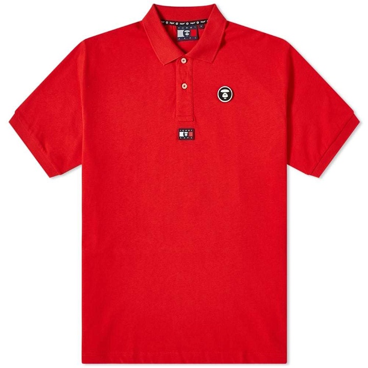 Photo: AAPE x Tommy Jeans Flag Polo