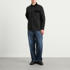 Barbour Men's Heritage + Silverbay OS Twill Overshirt in Black