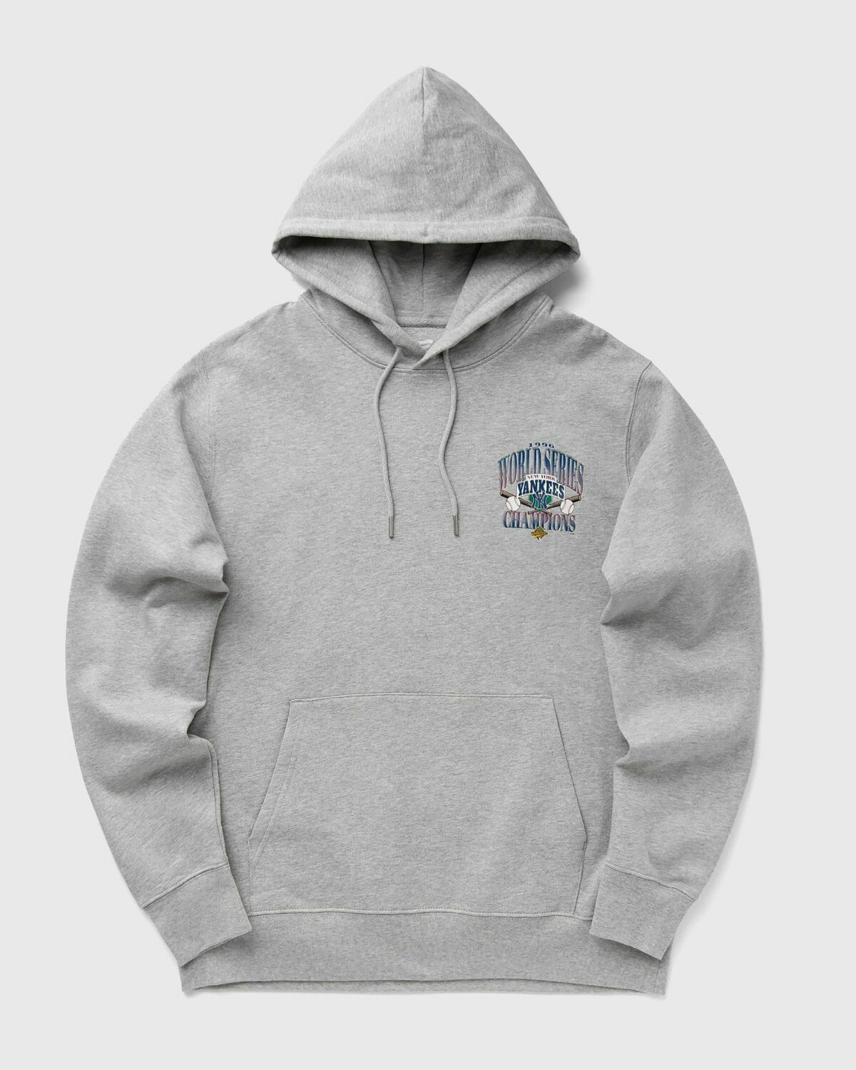 Fanatics Yankees Champs Hoodie Grey Mens Hoody