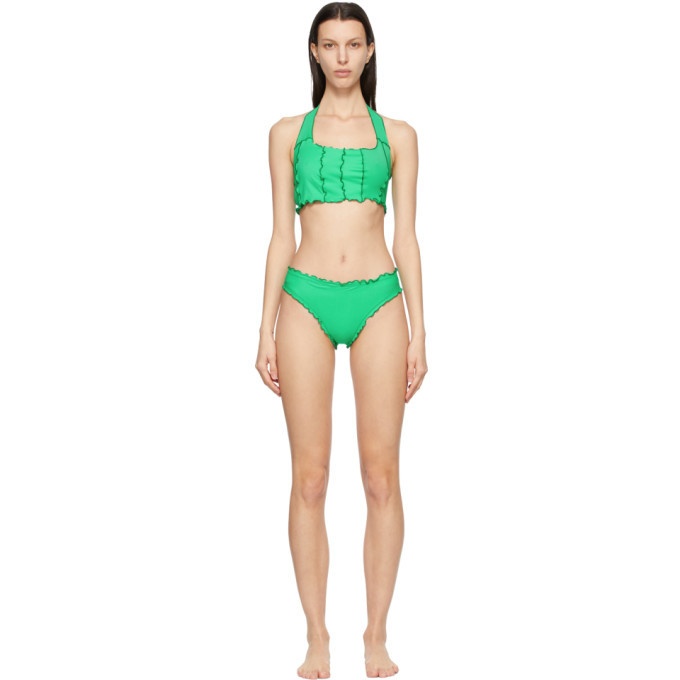 Photo: Sherris Green Ruffle One Strap Bikini