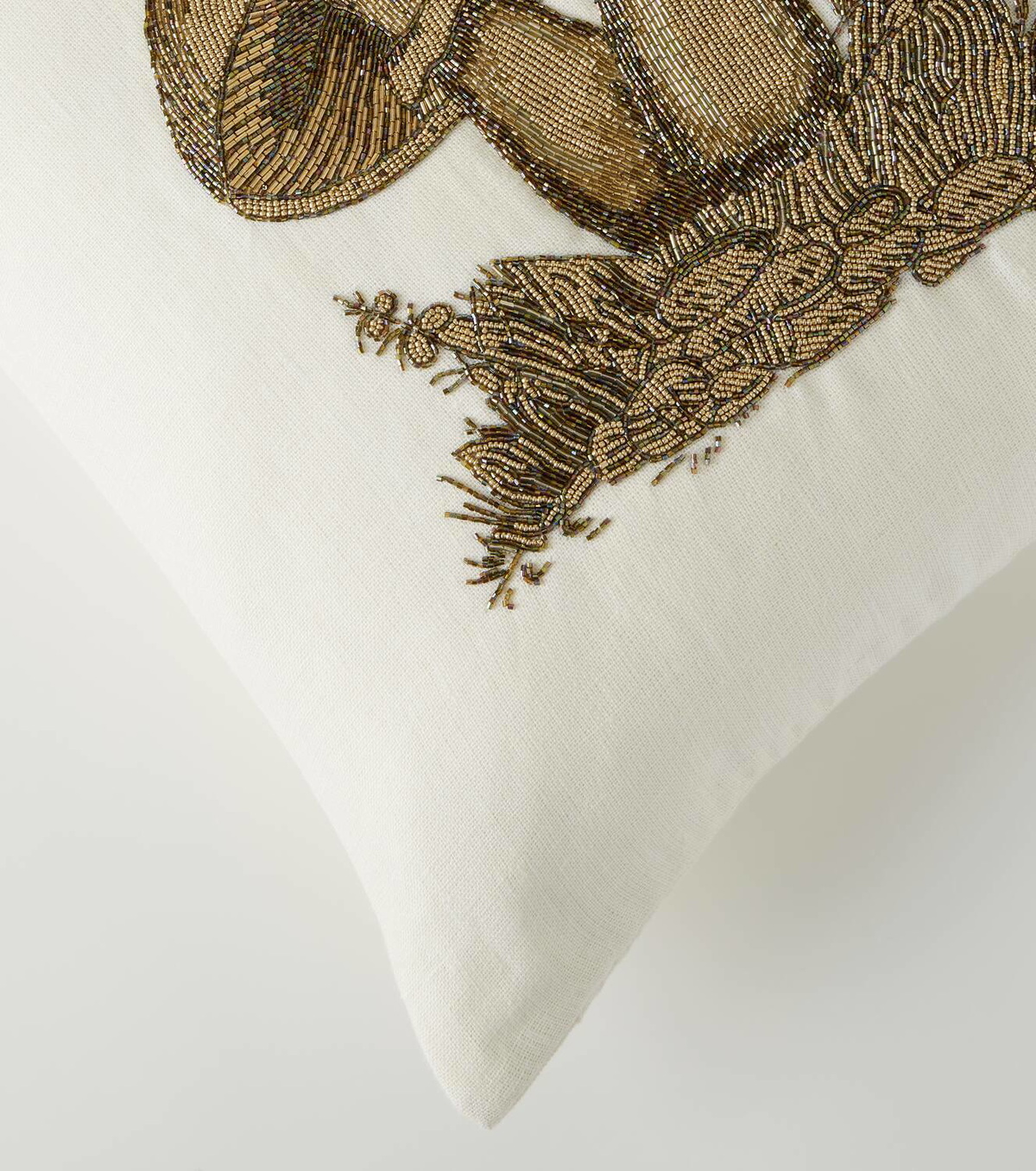 Jonathan Adler Botanist Mushrooms Large linen cushion