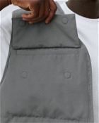 Bstn Brand Puffer Vest Grey - Mens - Vests