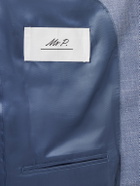Mr P. - Wool, Silk and Linen-Blend Suit Jacket - Blue