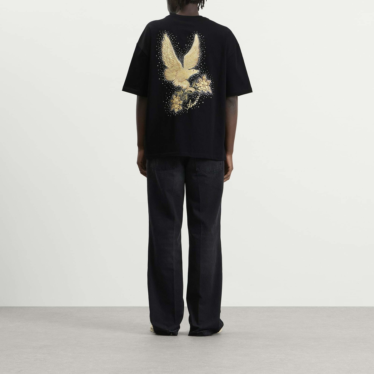 Amiri Men's Eagle T-Shirt in Black