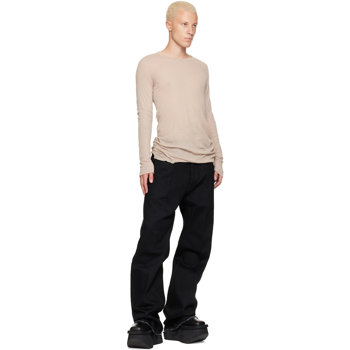 Rick Owens Black Tower Geth Jeans