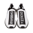 Dolce and Gabbana White Sorrento Slip-On Sneakers