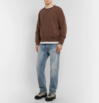 Our Legacy - Fleece-Back Cotton-Blend Jersey Sweatshirt - Men - Brown