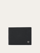 Ferragamo Mens Gancini bifold wallet in Black